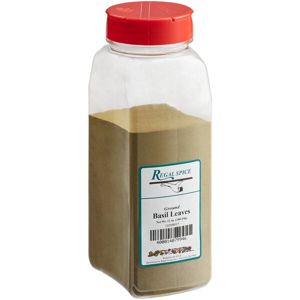 Regal Ground Basil Leaves 12 oz.