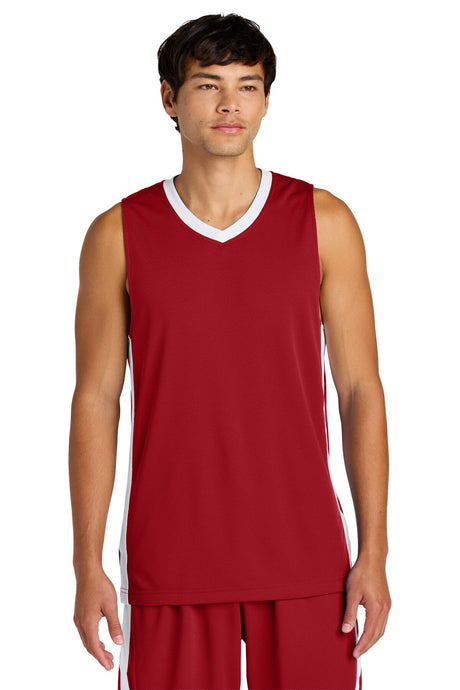 Sport-Tek® Rival Basketball Rev Jersey