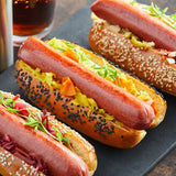 Broadleaf 5/1 All-Natural Wagyu Beef Franks - 50/Case