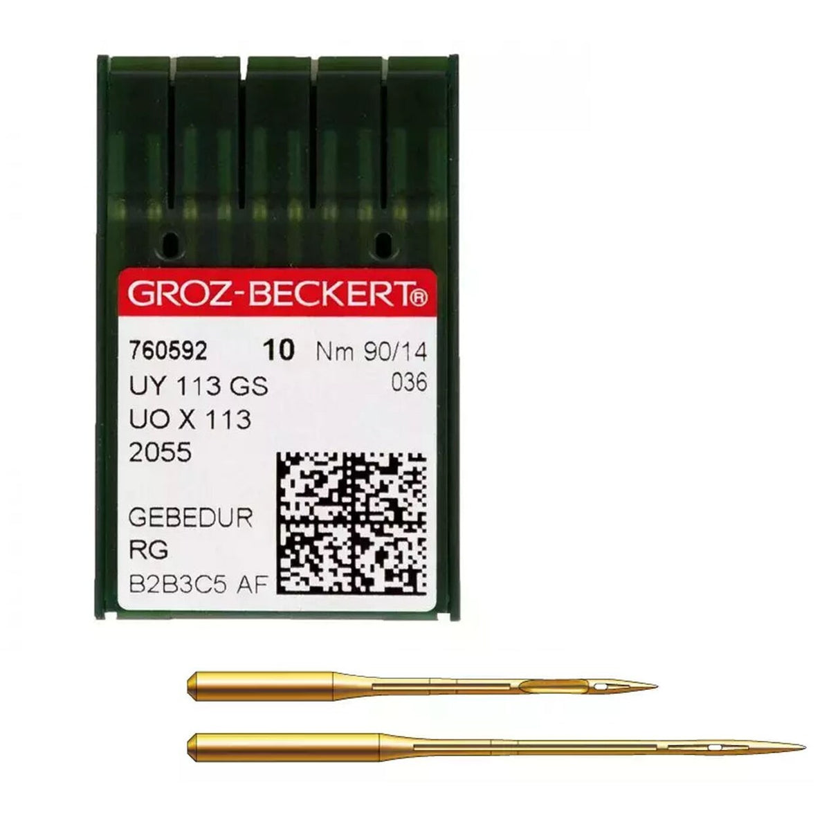 10 Pieces GROZ-BECKERT UY 113 GS 2055 Sewing Machine Needles