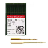 10 Pieces GROZ-BECKERT UY 113 GS 2055 Sewing Machine Needles
