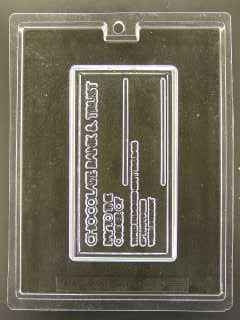 Chocolate Check Plaque Mold - ECAO558