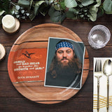 8 Ct. Duck Dynasty Party Dinner Plates 9" Family Character Paper Plates