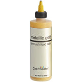 Chefmaster 9 oz. Metallic Gold Airbrush Color