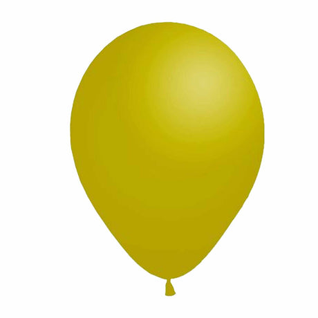 Deluxe Solid Color Metaltone Balloons 11 Inch