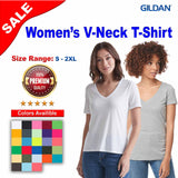 Gildan® Softstyle Women’s V-Neck Short Sleeve T-Shirt