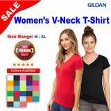 Gildan® Softstyle Women’s V-Neck T-Shirt
