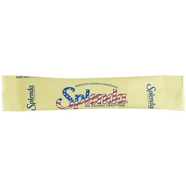 Splenda Sugar Substitute Sweetener Sticks - 2,000/Case