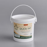 Maple Leaf Farms 3.5 lb. Rendered Duck Fat - 3/Case
