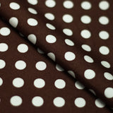 E-Z Dots Nylon Spandex Fabric - Large Polka Dots Print, 58/60" Width (1 Yard)
