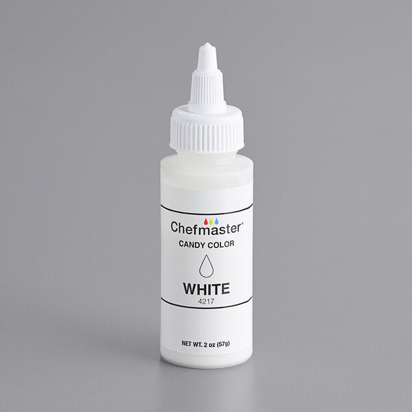 Chefmaster 2 oz. White Oil-Based Candy Color
