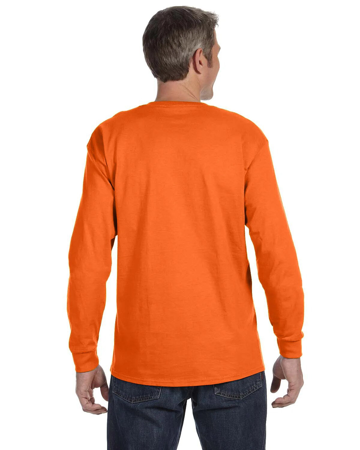 Bayside® USA-Made Long Sleeve Pocket T-Shirt