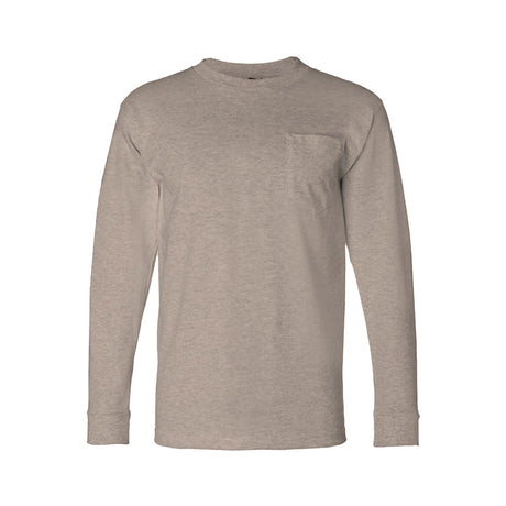 Bayside® USA-Made Long Sleeve Pocket T-Shirt