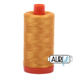 Cotton Thread Orange Mustard Aurifil 50wt Large Spool
