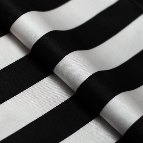 Lucky Stripes Polyester Spandex Fabric - Multi-Color 1" Wide Stripes, 58/60" Width (1 Yard)