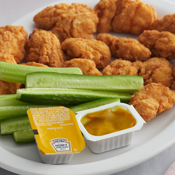Heinz 1 oz. Honey Mustard Portion Cups - 100/Case