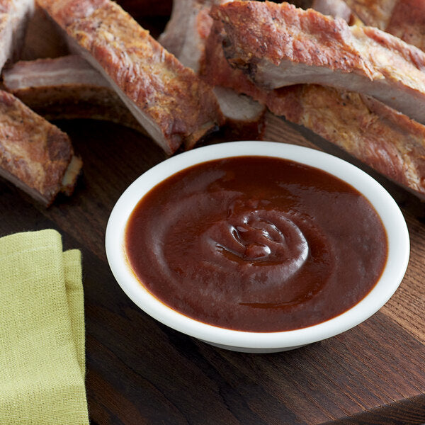 Bull's-Eye Honey Smoke BBQ Sauce 1 Gallon - 4/Case