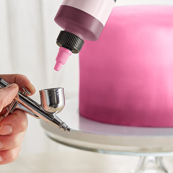 Chefmaster 9 oz. Neon Brite Pink Airbrush Color