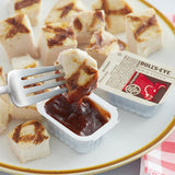 Bull's-Eye BBQ Sauce Dipping Cup 1 oz. - 100/Case