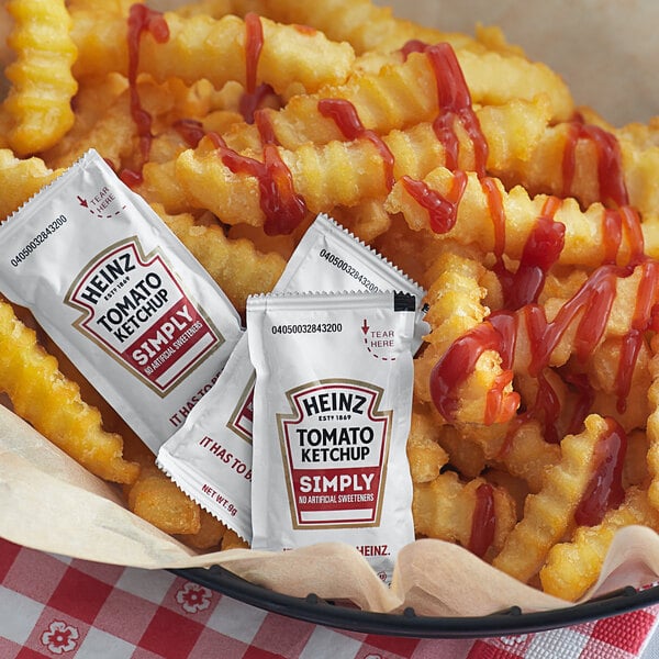 Heinz Simply Ketchup Packet 9 Grams - 1,000/Case