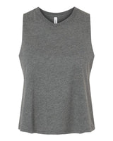 BELLA + CANVAS® Women's Racerback Crew Neck Crop Tank - 6682