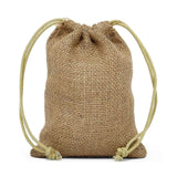 Colored Jute Bags 3 '' X 5 '' Natural