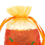 Pumpkin Taffeta Bag 5" x 6.5" Elegant Gift Wrap