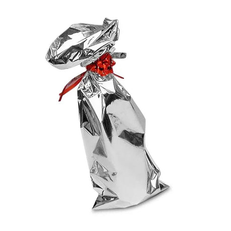 Silver Mirrorized Film Bags 6.5” x 18” for Elegant Packaging