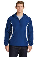 Sport-Tek® Colorblock Raglan Anorak