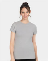 Tultex® Women's Fine Jersey Slim Fit Crew Neck Short Sleeve T-Shirt