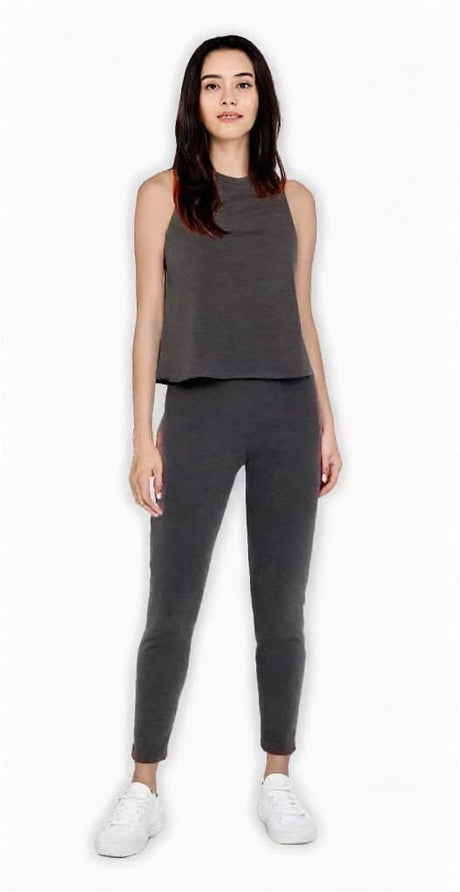BELLA + CANVAS® Women's Racerback Crewneck Crop Tank - 6682
