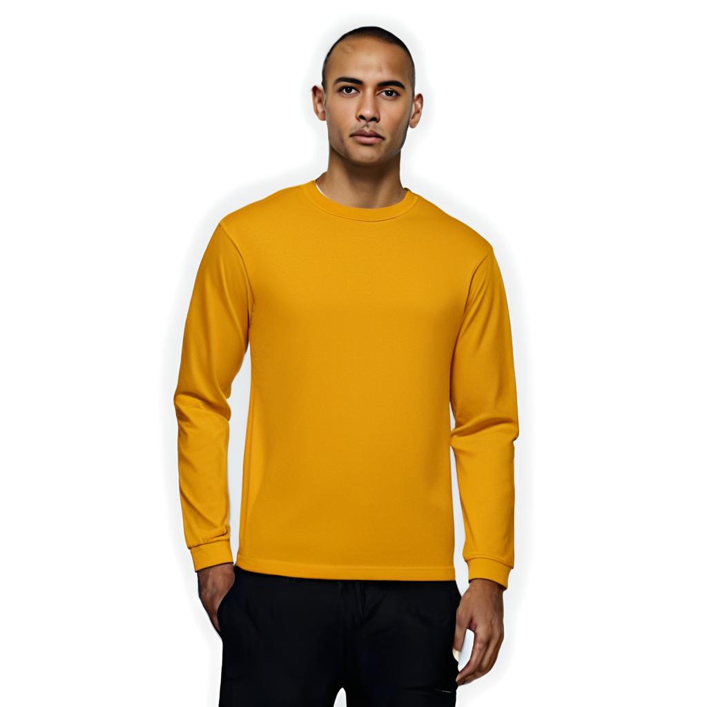 Gildan® Heavy Cotton Crewneck Long Sleeve T-Shirt