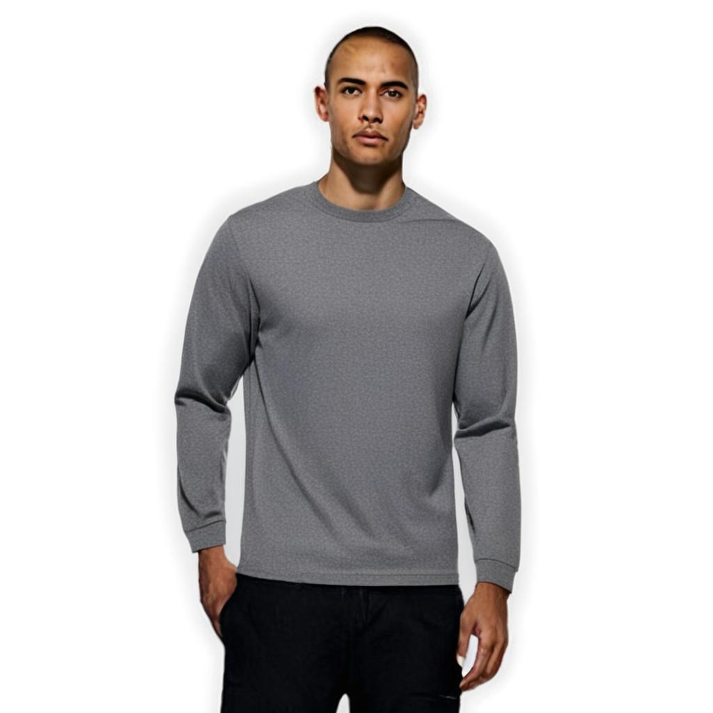 Gildan® Heavy Cotton Crewneck Long Sleeve T-Shirt