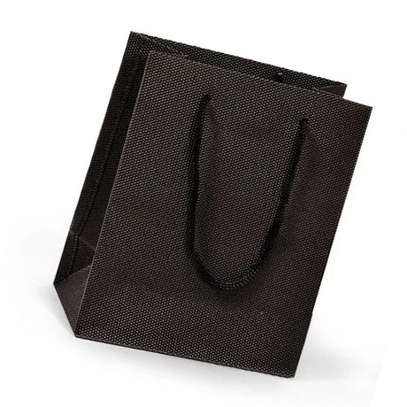 Stylish Embossed Plastic Euro Tote 4.5" x 2.5" x 5.5"