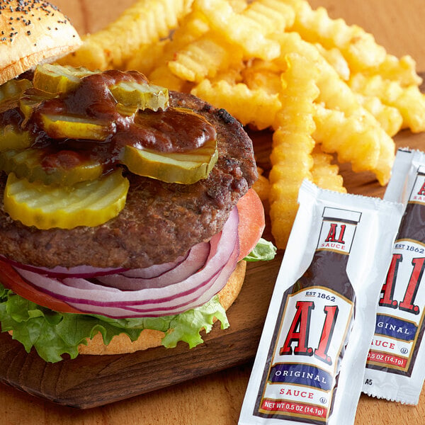 A.1. Original Steak Sauce Packet 0.5 oz. - 200/Case