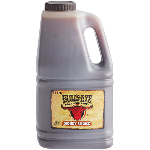 Bull's-Eye Honey Smoke BBQ Sauce 1 Gallon - 4/Case