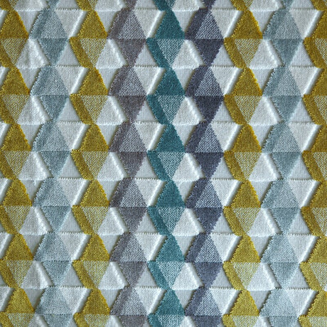 1 Yard Aiden Diamond Cut Velvet Fabric Collection