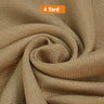 Imitation Burlap Fabric Natural Color Polyester Washable 58" Wide