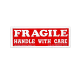 Multi-Functional 1 1/2''x 4" Glass Labels 500 Labels per Roll