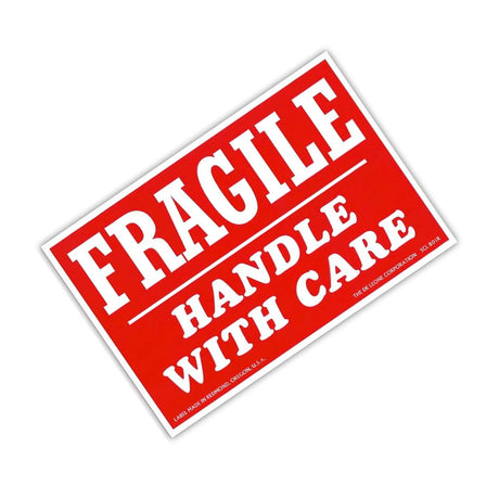 Large 4" x 6" Glass Labels 500 Labels per Roll