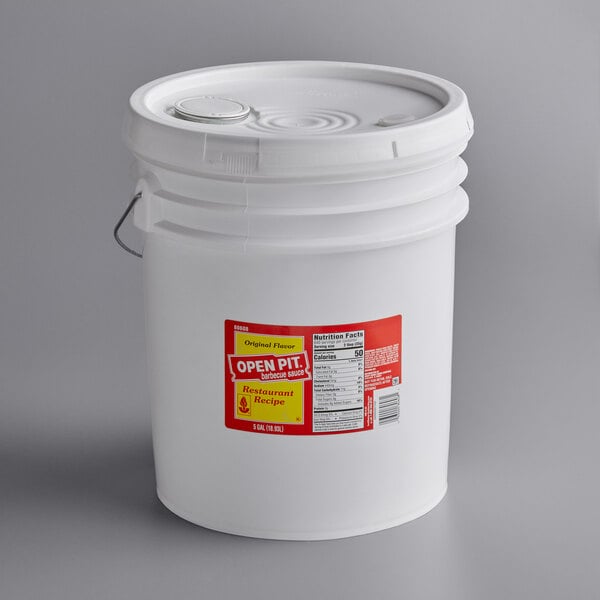 Open Pit Original BBQ Sauce Pail 5 Gallon