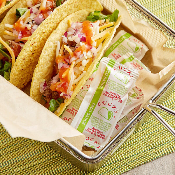 Taco Sauce 9 Gram Portion Packet - 200/Case