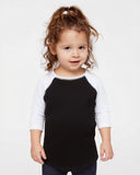 RADYAN® Toddler Classic 3/4 Sleeve Baseball Tee