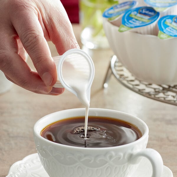 Splenda Sugar-Free French Vanilla Creamer Single Serve Cups - 180/Case