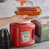 Heinz 7 lb. Fancy Grade Tomato Ketchup #10 Pour / Store Pump Jug - 6/Case