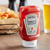 Heinz 14 oz. Upside Down Squeeze Bottle Ketchup - 16/Case