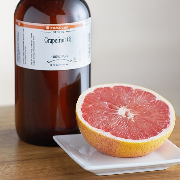 LorAnn Oils 16 fl. oz. All-Natural Grapefruit Super Strength Flavor