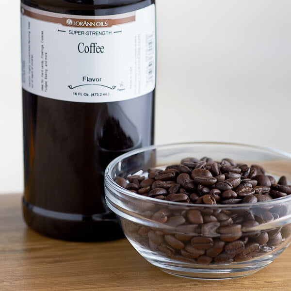 LorAnn Oils 16 fl. oz. All-Natural Coffee Super Strength Flavor