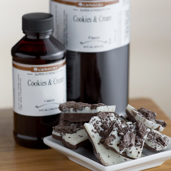LorAnn Oils 16 fl. oz. Cookies and Cream Super Strength Flavor