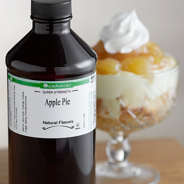 LorAnn Oils 4 fl. oz. All-Natural Apple Pie Super Strength Flavor